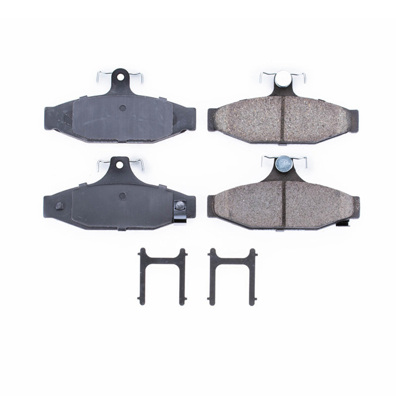 PowerStop Z17 Evolution Brake Pads - Rear  Chevrolet Camaro, Corvette, Pontiac Firebird (1987-1997)