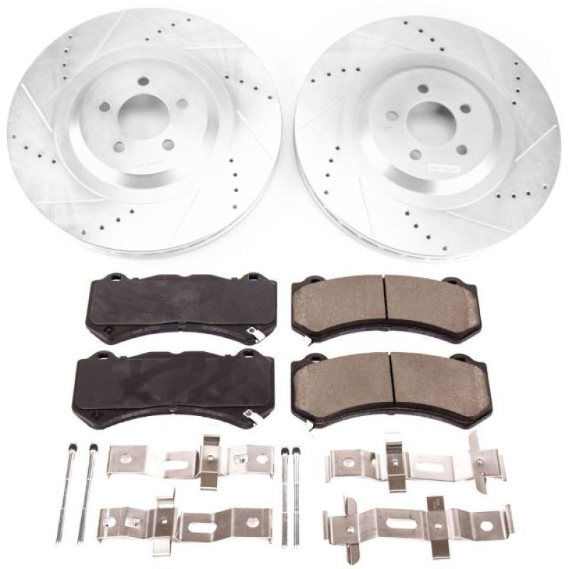 PowerStop Z23 Evolution Front Brake Kit - Dodge Challenger / Charger 2015-2020