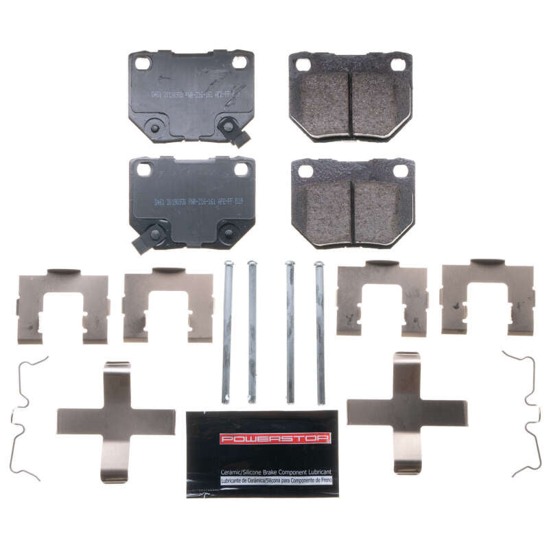 PowerStop Z23 Evolution Sport Brake Pads - Rear  Nissan 300ZX, Subaru Impreza (1990-2007)