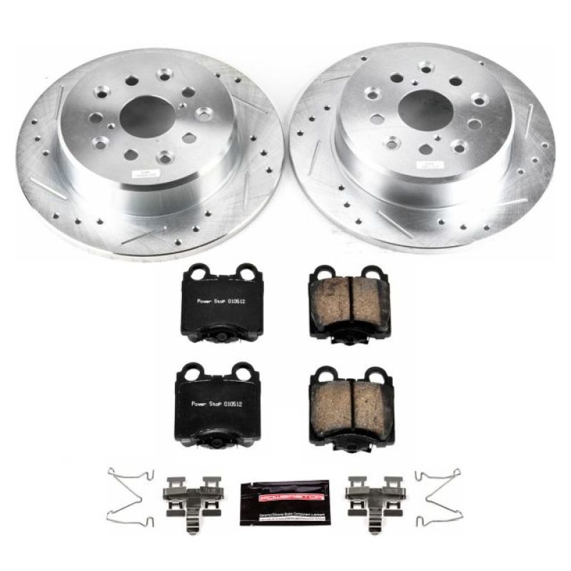 PowerStop Z23 Evolution Sport Rear Brake Kit - Lexus GS300 / SC430 / GS430 1998-2010