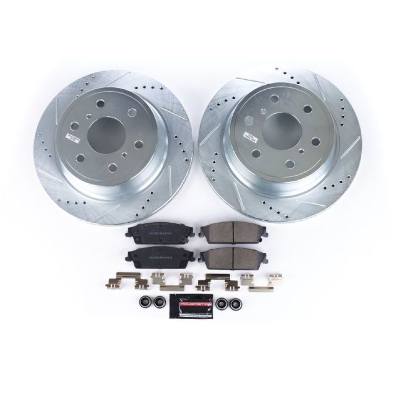 PowerStop Z23 Evolution Sport Rear Brake Kit - Cadillac Escalade 2007-2014