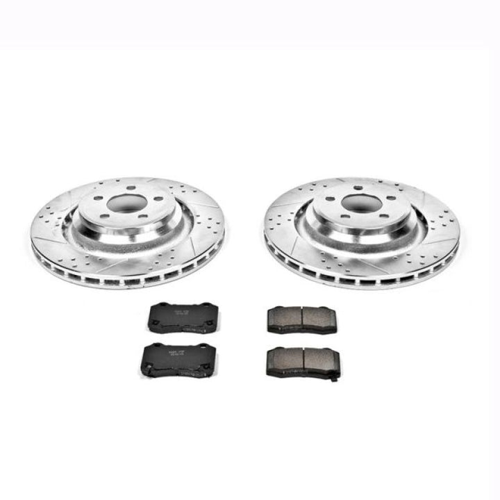PowerStop Z23 Evolution Sport Rear Brake Kit - Chrysler 300 / Dodge Challenger / Magnum 2005-2023