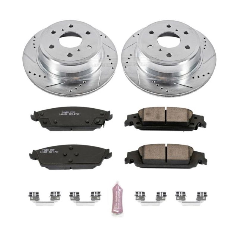 PowerStop Z23 Evolution Sport Rear Brake Kit - Cadillac Escalade / Escalade ESV / Chevrolet Suburban 2014-2020