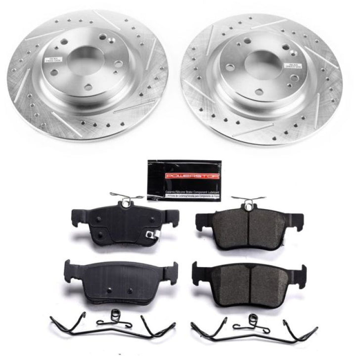 PowerStop Z23 Evolution Sport Rear Brake Kit - Honda Civic Si 2017-2020