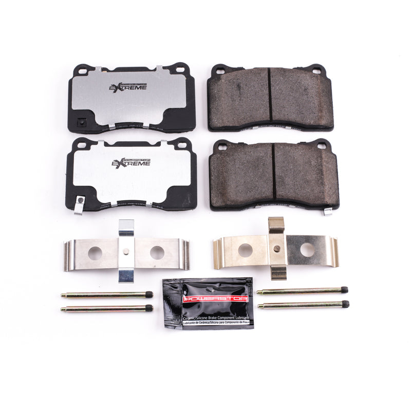 PowerStop Z26 Extreme Street Brake Pads - Cadillac XTS / Hyundai Genesis Coupe / Mitsubishi Lancer 2003-2024 - Front