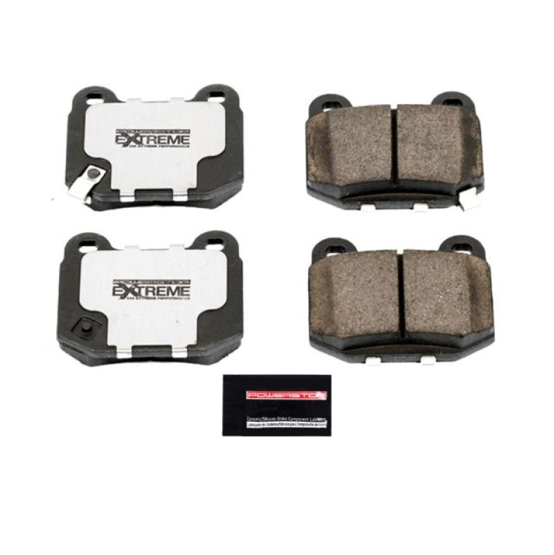 PowerStop Z26 Extreme Street Brake Pads - Rear  Nissan 350Z, Subaru BRZ, Mitsubishi Lancer (2003-2021)