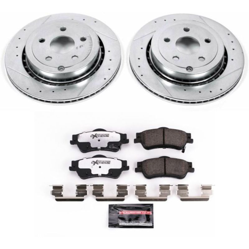 PowerStop Z26 Street Warrior Rear Brake Kit - Chevrolet Caprice / SS / Pontiac G8 2008-2017