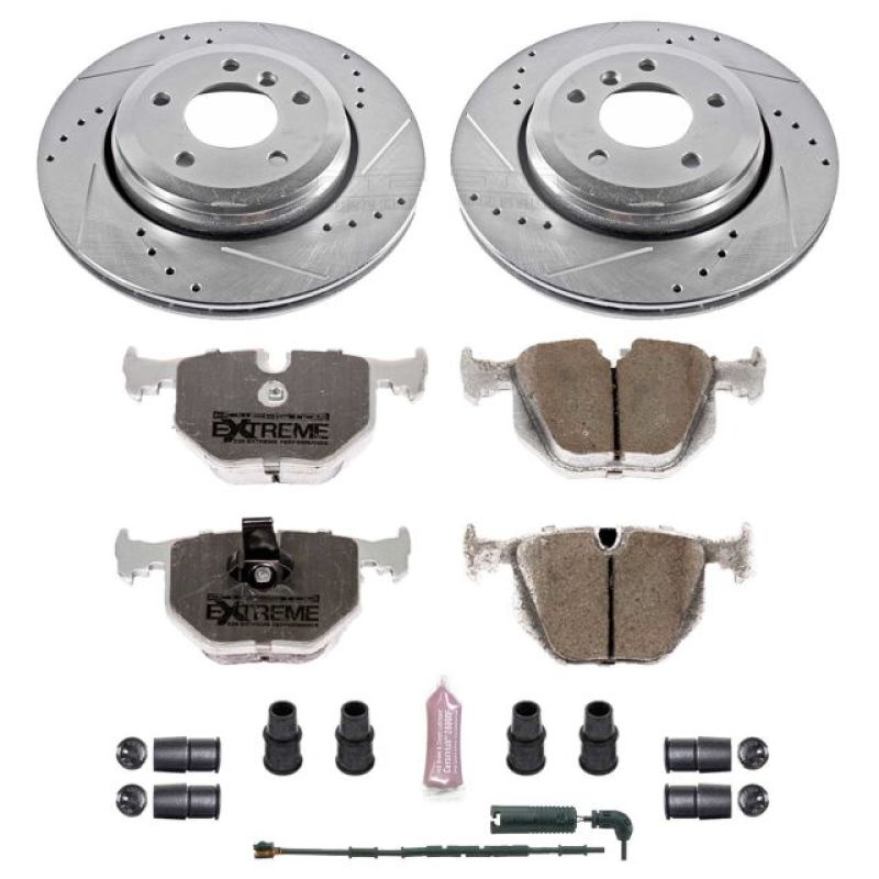 PowerStop Z26 Street Warrior Rear Brake Kit - BMW 330Ci 2001-2006