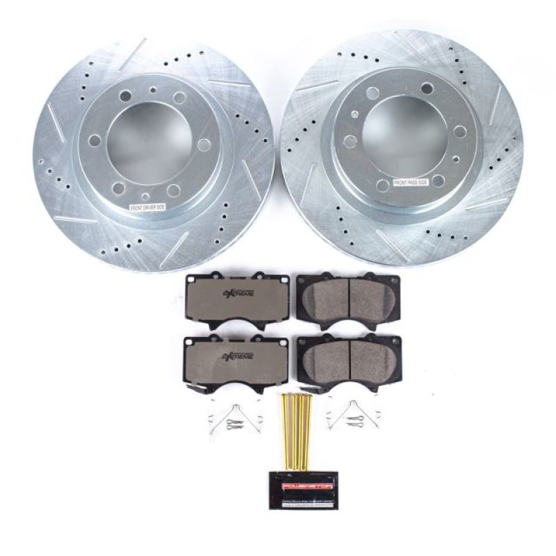 PowerStop Z36 Truck & Tow Front Brake Kit - Toyota 4Runner / FJ Cruiser / Tacoma 2003-2023