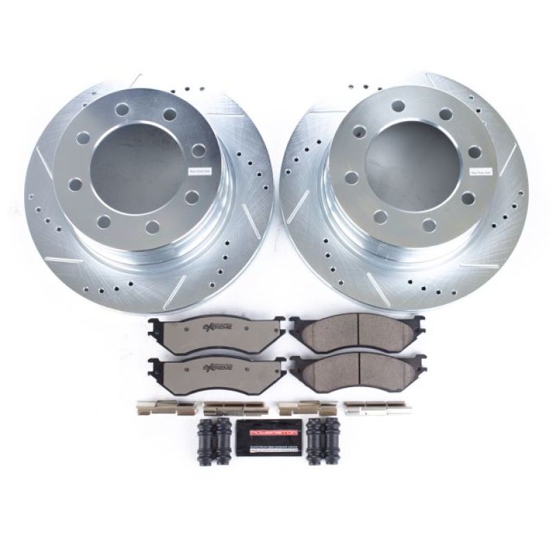 PowerStop Z36 Truck & Tow Rear Brake Kit - Dodge Ram 1500 2003-2008
