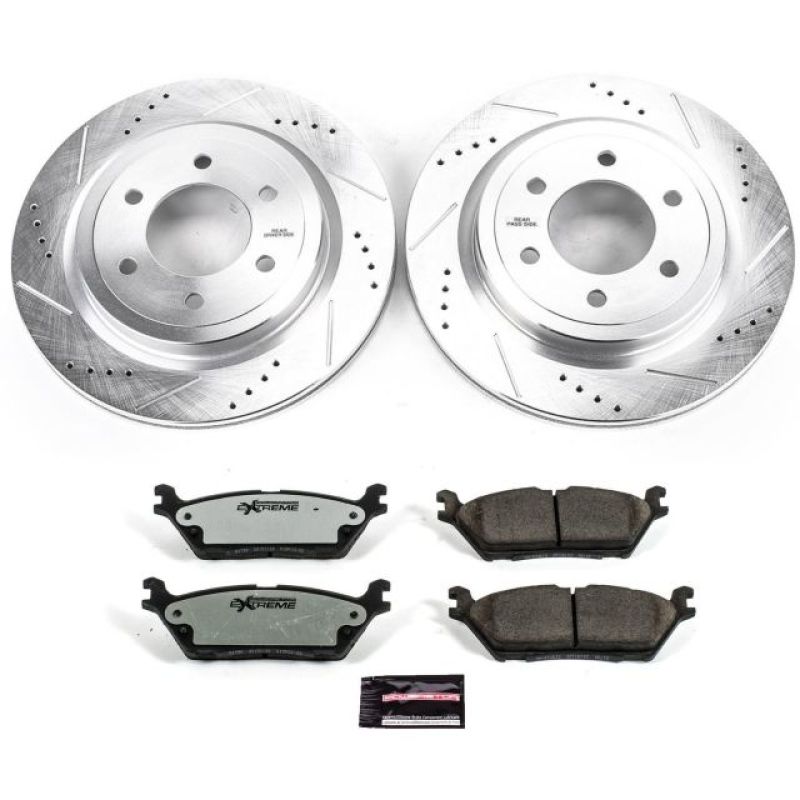 PowerStop Z36 Truck & Tow Rear Brake Kit - Ford Expedition 2018
