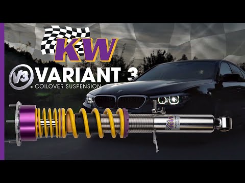 KW V3 Coilover Kit - BMW M3 (E30) 1988-1991 video: KW Variant 3 Coilover Suspension Kit