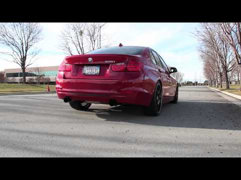 Dinan Free Flow Axle-Back Exhaust - BMW 335i / 435i (F3x) 2012-2016 - Black Tips video: Dinan F30 335i Free Flow Exhaust Sound Clip