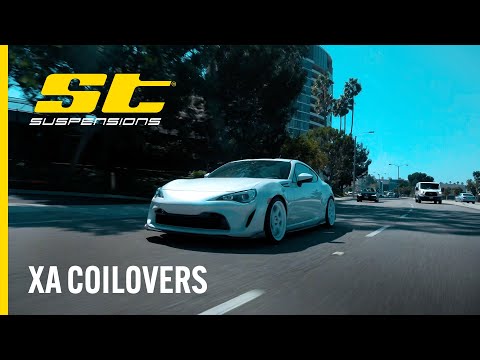 ST XA Height Adjustable Coilovers - Chrysler 300 / Dodge Charger RWD 2011-2023 video: ST XA Coilovers