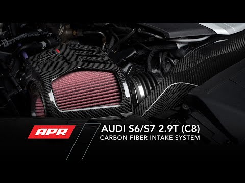 APR Full Carbon Fiber Intake System - Audi S6 / S7 Sportback (C8) 2020-2025 video: APR Intake System for the 2020+ Audi S6 and S7 (C8) 2.9 TFSI