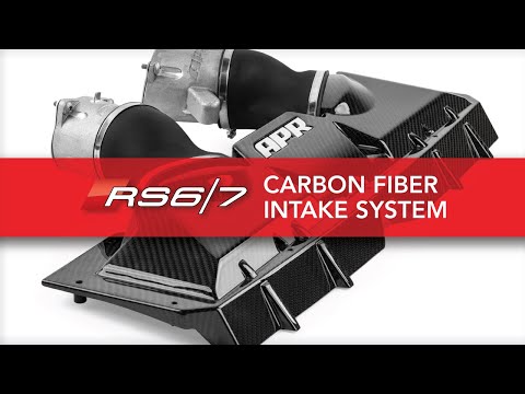 APR Carbon Fiber Intake System - Audi RS6 Avant / RS7 Sportback (C8) 4.0T 2021-2026 video: APR RS6 and RS7 Intake System with Turbo Inlet Pipes