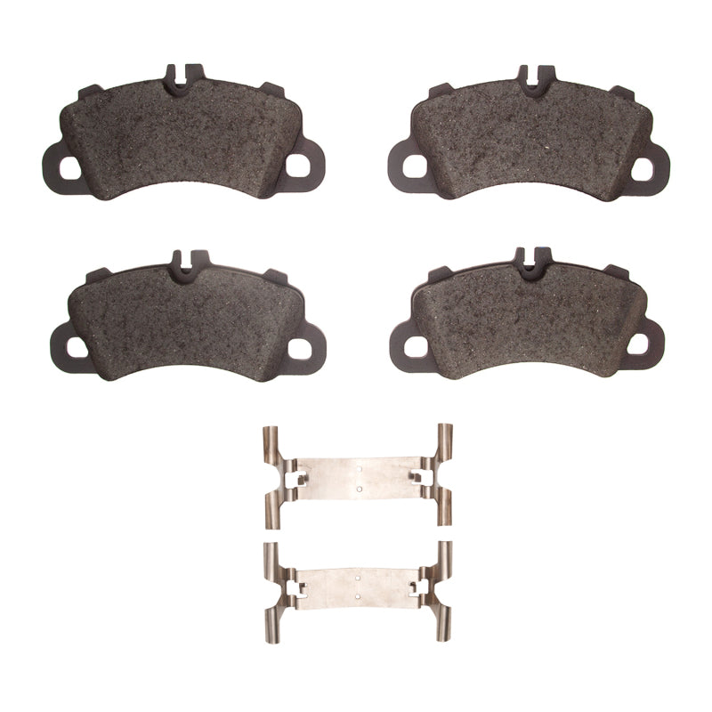 R1 Concepts Ceramic Front Brake Pads - Porsche Macan, Cayenne (2019-2025) w/ Hardware