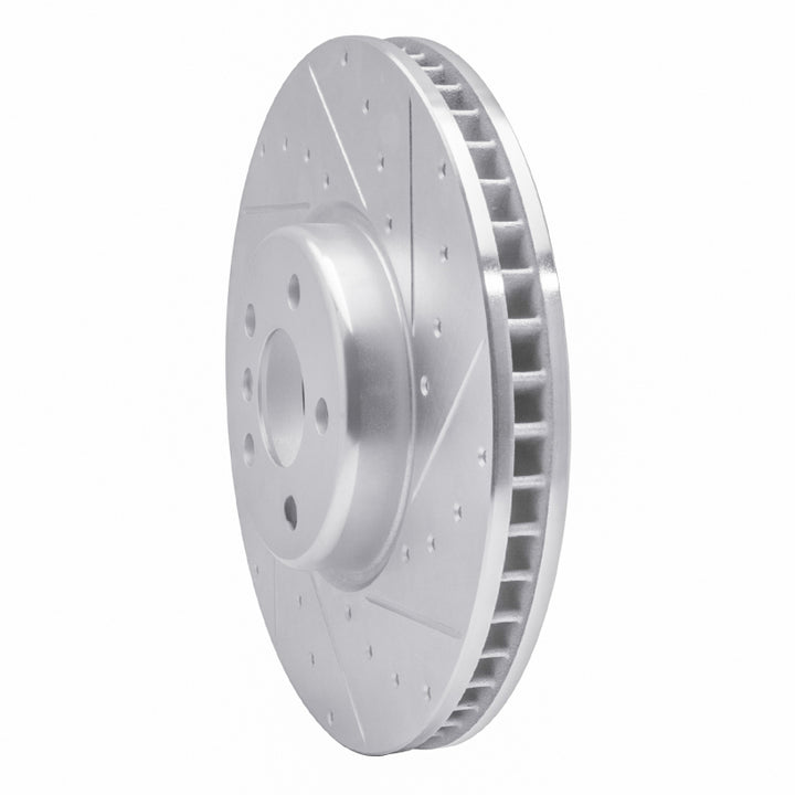 R1 Concepts Drilled & Slotted Brake Rotor - Right Front BMW 3-Series, 4-Series, Z4, Toyota GR Supra (2016-2026), view 3