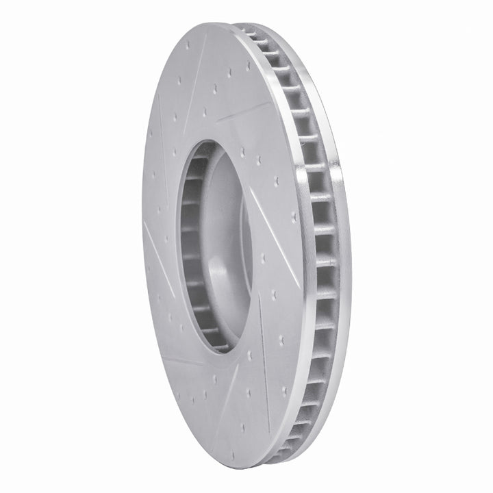 R1 Concepts Drilled & Slotted Brake Rotor - Right Front BMW 3-Series, 4-Series, Z4, Toyota GR Supra (2016-2026), view 5