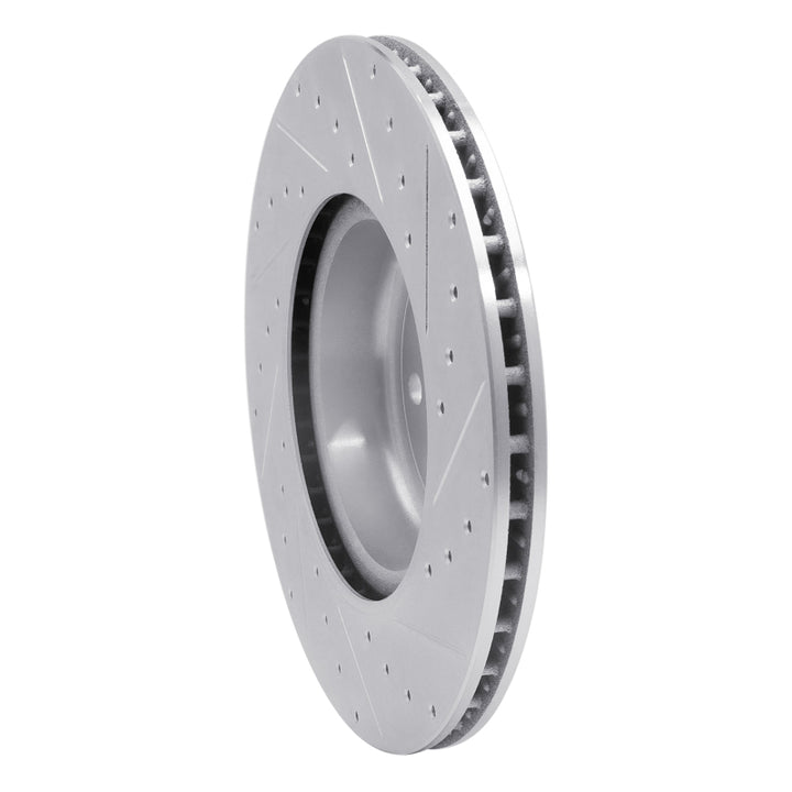 R1 Concepts Drilled & Slotted Rotor - Rear Left BMW 3/4/5/7/8-Series, X3-X7 & Toyota GR Supra (2016-2026), view 5
