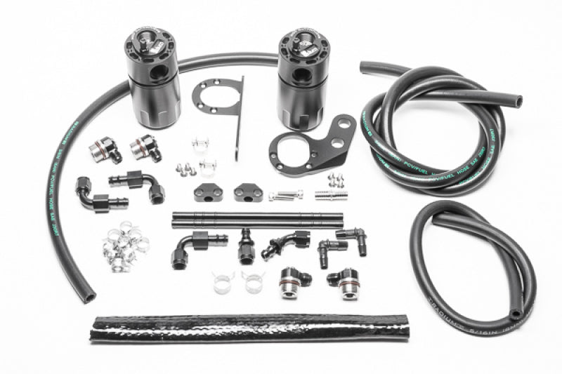 Radium Engineering Dual Catch Can Kit Fluid Lock - Honda Civic Type R FK8 / FL5 2017-2025