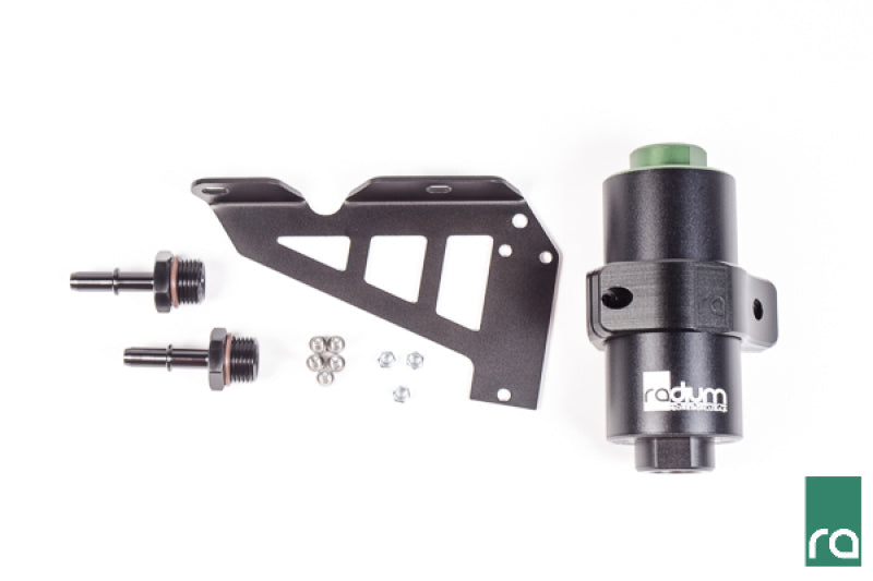 Radium Engineering Fuel Filter Kit 10 Micron Stainless - Ford Focus RS 2016-2018