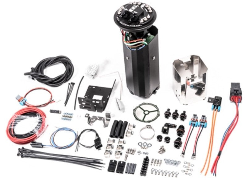 Radium Engineering Fuel Hanger Surge Tank - Nissan R32 GT-R - Walbro GSS342 / AEM 50-1200 (Pumps Not Included), view 2