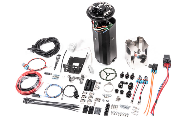 Radium Engineering Fuel Hanger Surge Tank - Nissan R32 GT-R - Walbro F90000274 (Pumps Not Included)