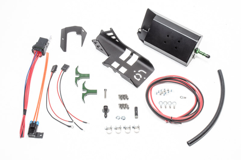 Radium Engineering Fuel Hanger Surge Tank Add-On - Nissan S14/S15/R33/R34 - Walbro GSS342 or AEM 50-1200 (Pumps Not Included)
