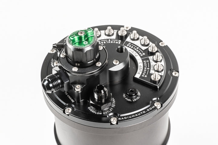 Radium Engineering Multi-Pump Fuel Surge Tank (Regulated) - Walbro F90000267/274/285, view 2