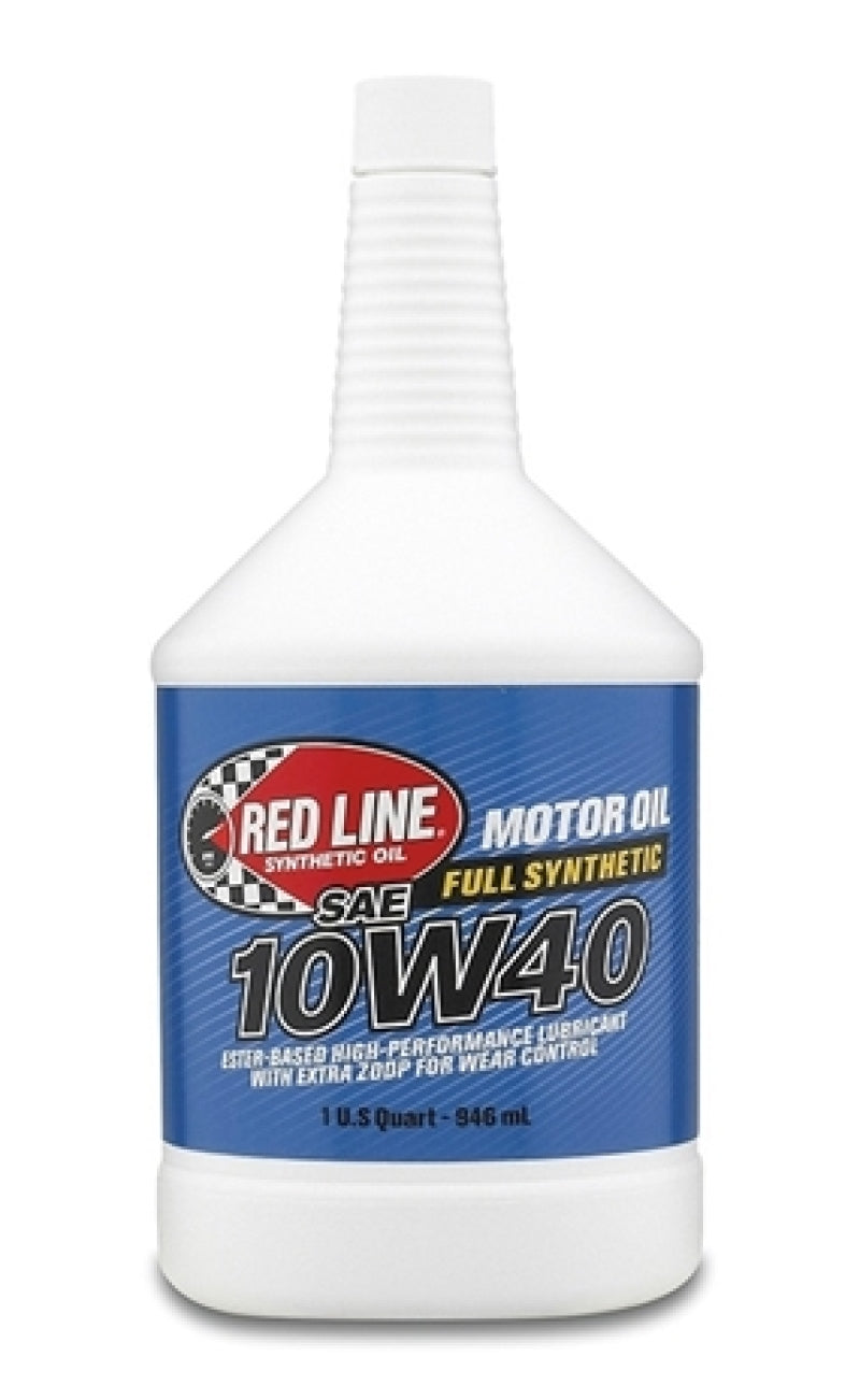 Red Line 10W40 Synthetic Motor Oil - Quart - 12 Pack