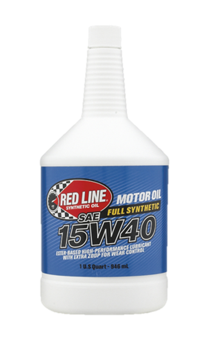 Red Line 15W40 Diesel Synthetic Motor Oil - Quart - 12 Pack