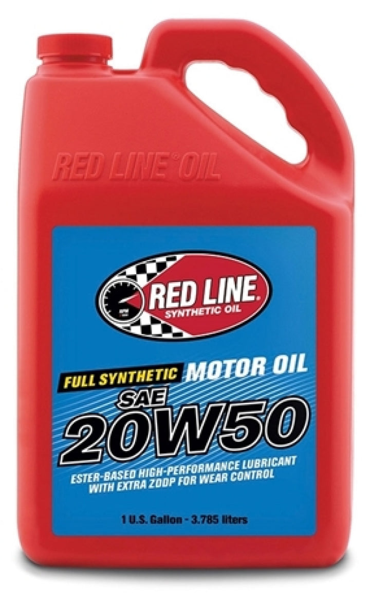 Red Line 20W50 Synthetic Motor Oil - Gallon - 4 Pack, view 3