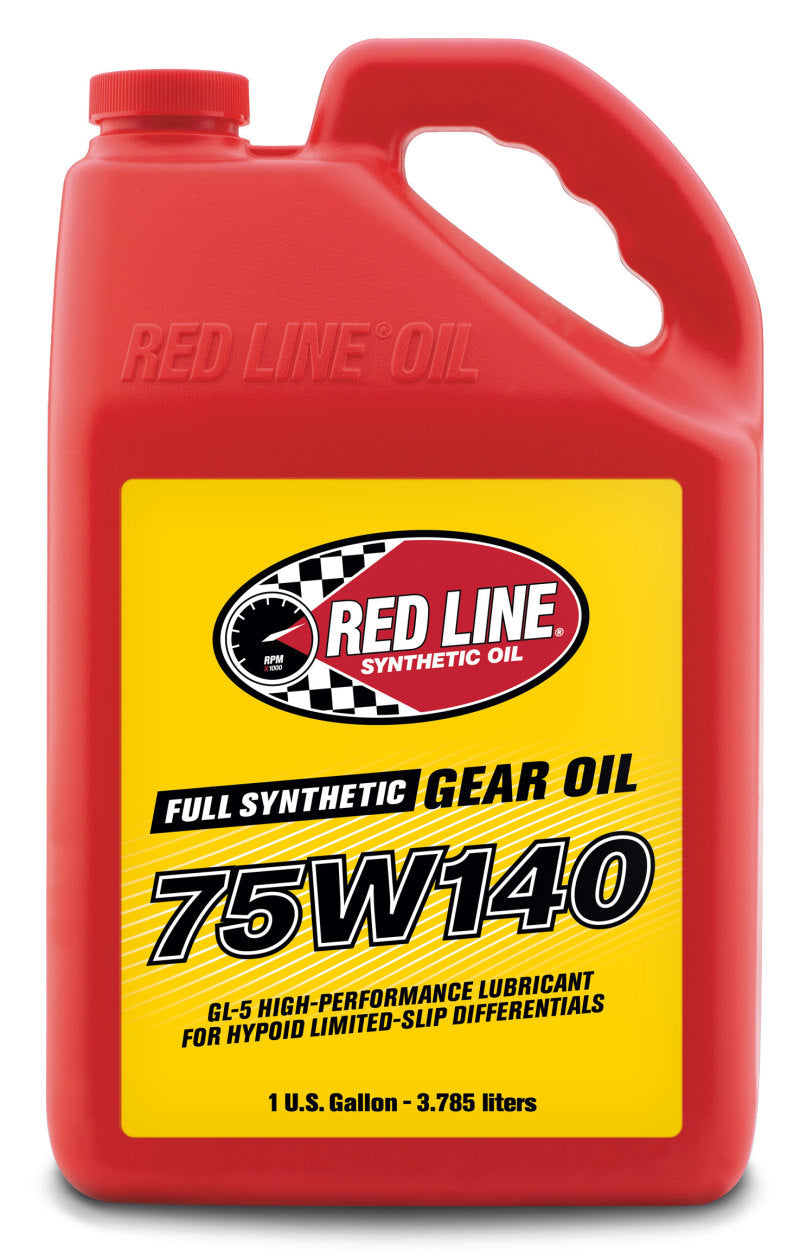 Red Line 75W-140 GL-5 Gear Oil - Gallon - 4 Pack