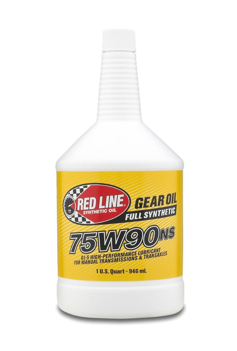 Red Line 75W-90 NS GL-5 Gear Oil (No Friction Modifier) - Quart - 12 Pack