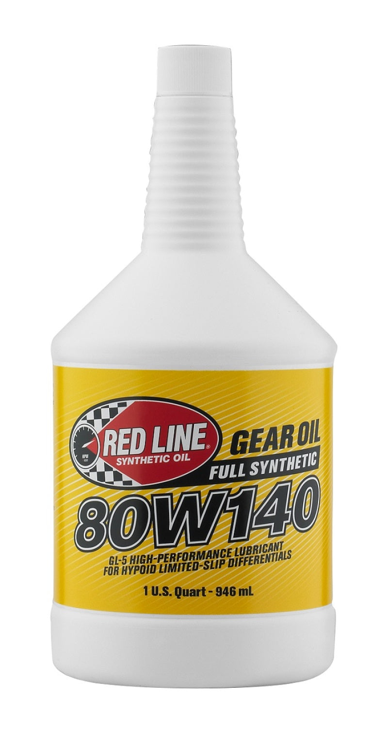 Red Line 80W-140 GL-5 Gear Oil - Quart - 12 Pack