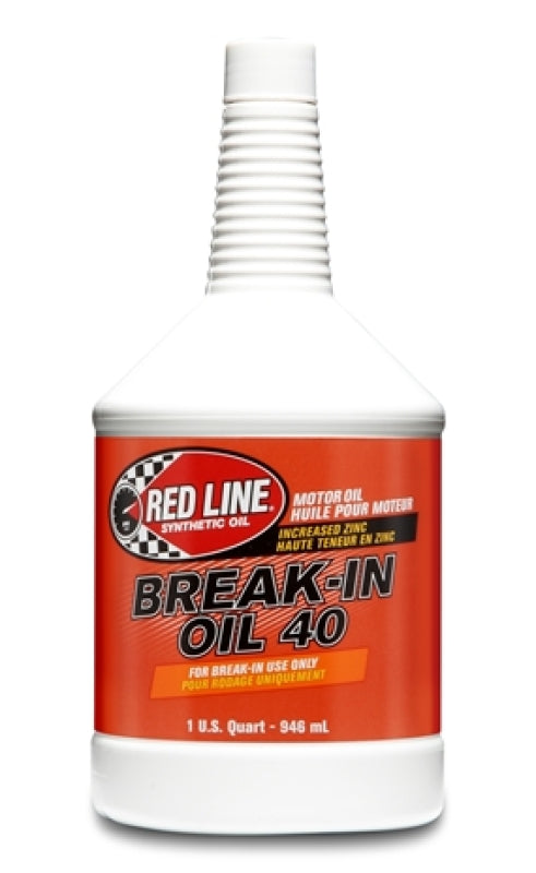 Red Line Break-In Oil 10W-30 - Quart - 12 Pack