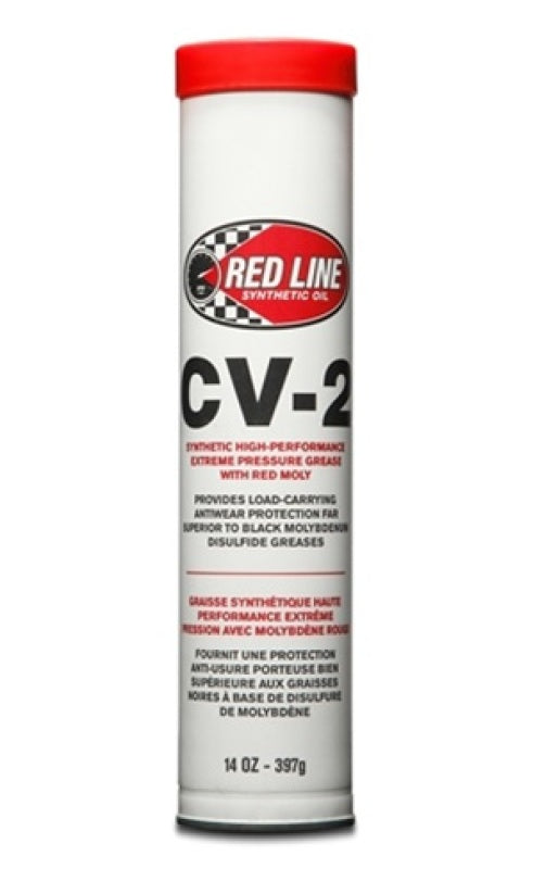 Red Line CV-2 Grease with Moly - 14oz Tube - 10 Pack