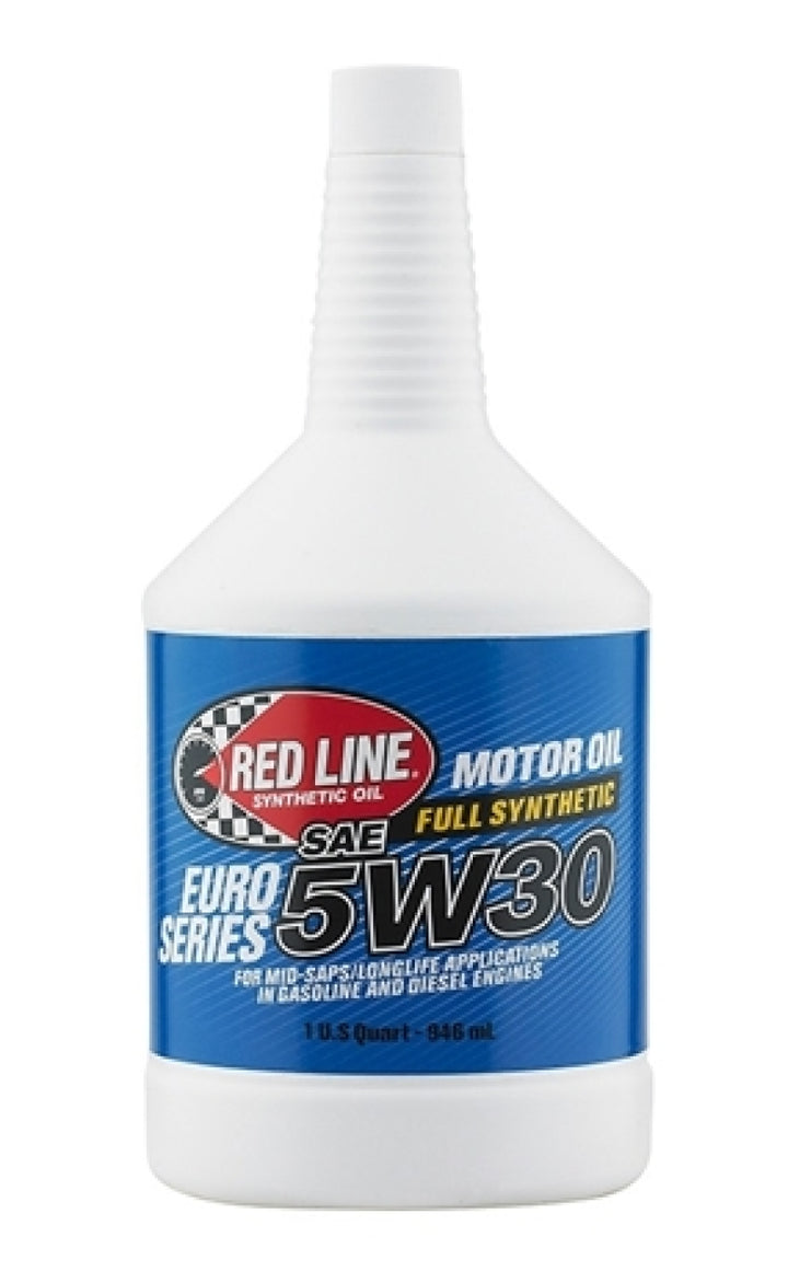 Red Line Euro-Series 5W30 Full Synthetic Motor Oil - 1 Quart - 12 Pack, view 3