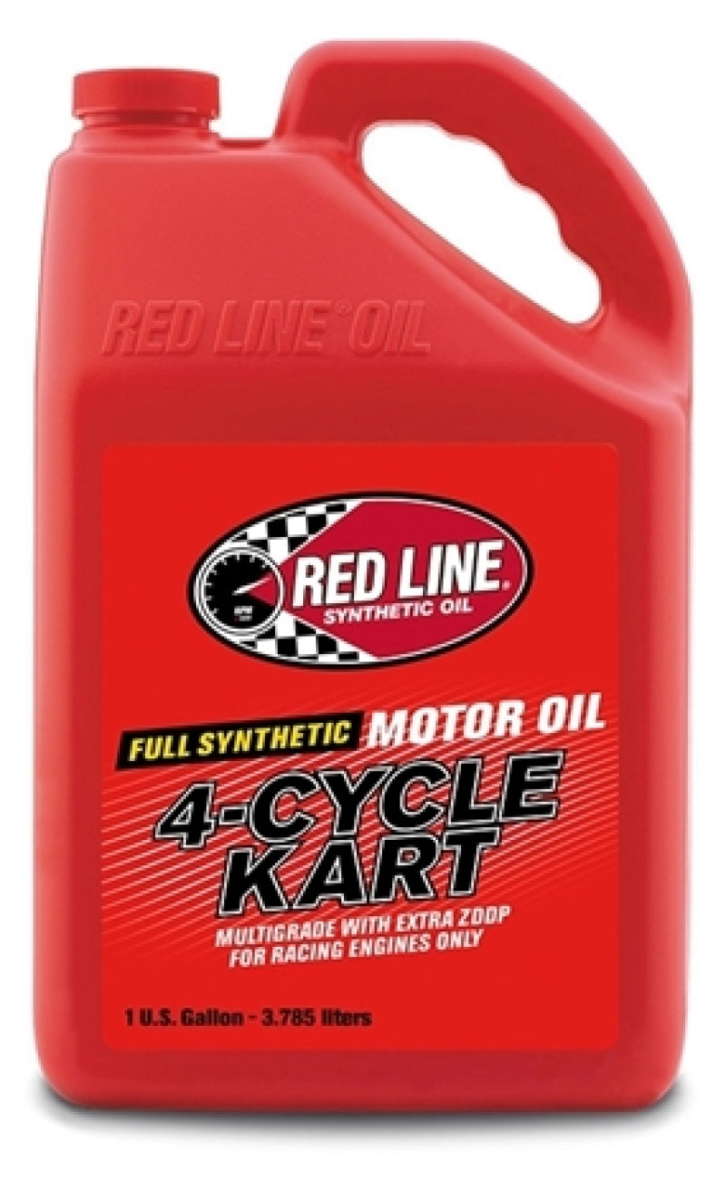 Red Line Four-Stroke Kart Oil 5W-20 - Gallon - 4 Pack