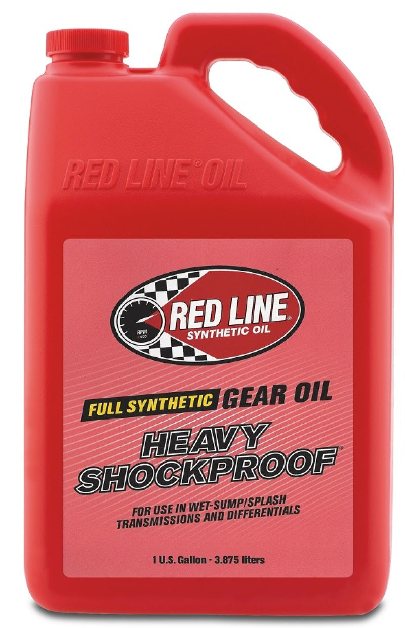Red Line Heavy ShockProof Synthetic Gear Oil - Gallon - 4 Pack