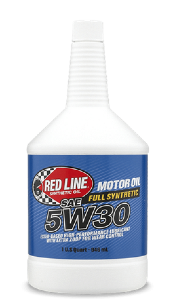 Red Line High-Performance 5W30 Full Synthetic Motor Oil - 1 Quart - 12 Pack, view 3