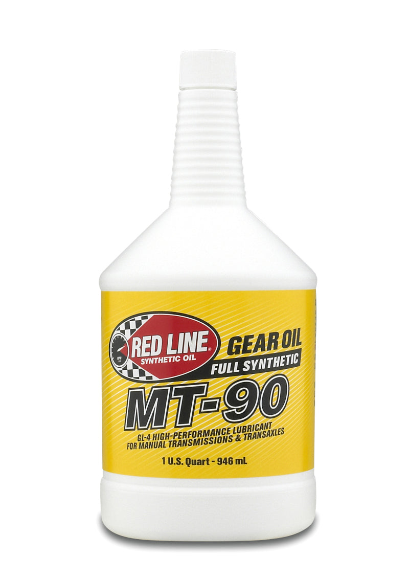 Red Line MT-90 75W-90 GL-4 Manual Transmission Gear Oil - Quart - 12 Pack