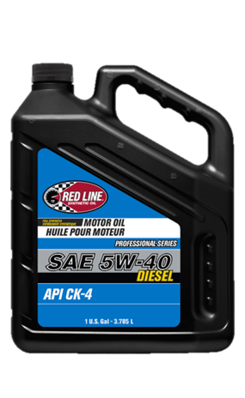 Red Line Pro-Series Diesel CK4 5W40 Synthetic Motor Oil - Gallon - 3 Pack