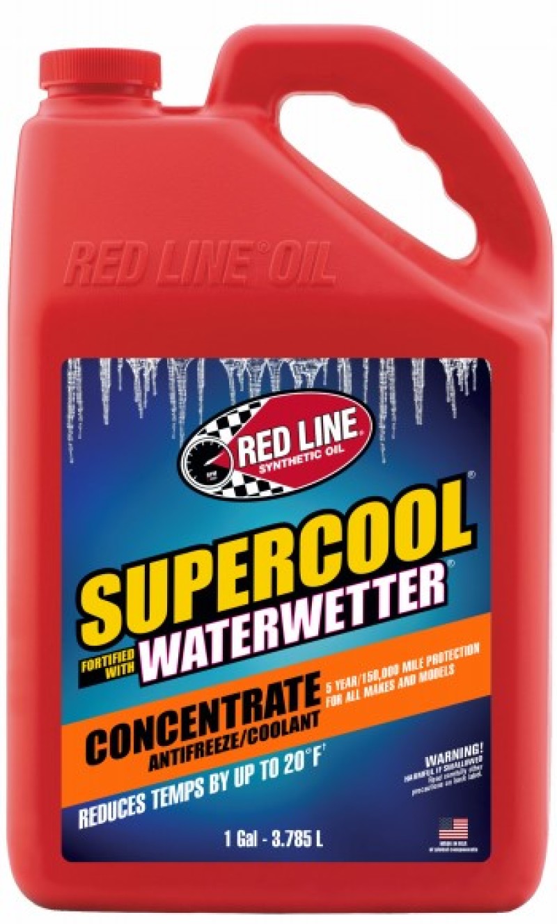 Red Line SuperCool Antifreeze Coolant Concentrate - 1 Gallon - 4 Pack
