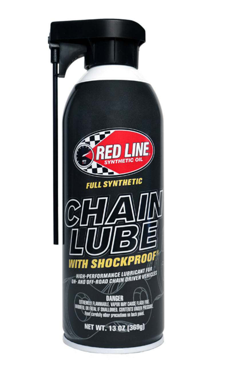 Red Line Synthetic Chain Lube Aerosol - 13 oz - 6 Pack
