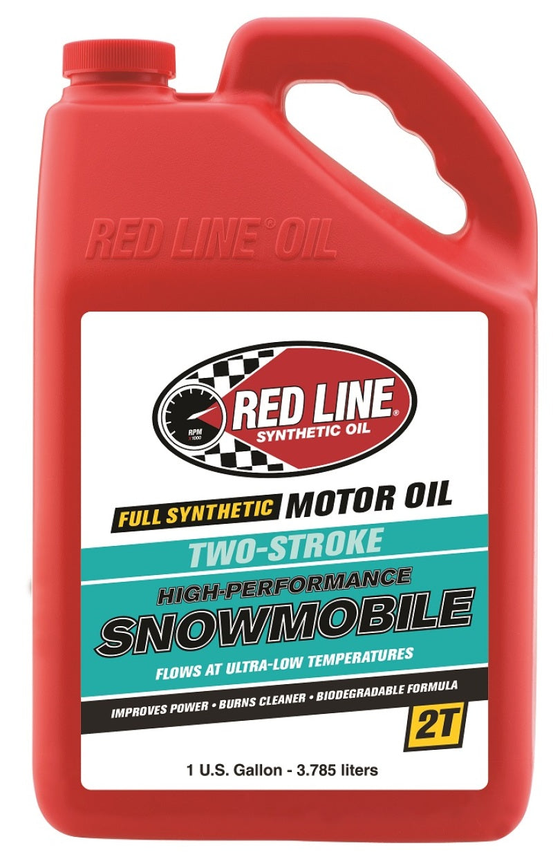 Red Line Two-Cycle Snowmobile Oil - Gallon - 4 Pack