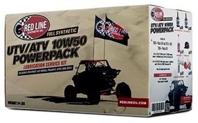 Red Line UTV/ATV 10W50 PowerPack - Oil Change Kit