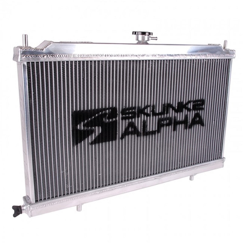 Skunk2 Alpha Series Full-Size Aluminum Radiator - Honda Civic / CRX (1988-1991) Manual Trans