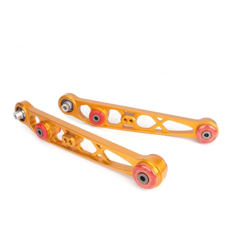 Skunk2 Alpha Series Rear Lower Control Arms - Honda Civic (EK) 1996-2000 - Black, view 2